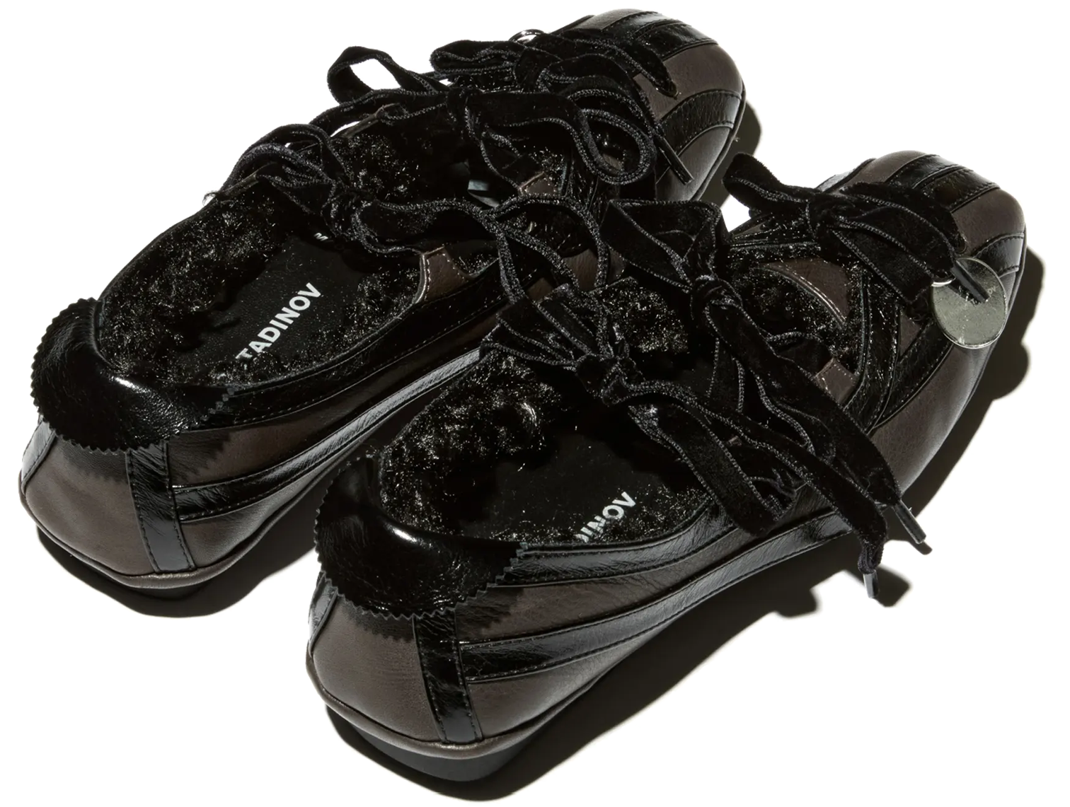 Kiko Kostadinov Shoes LELLA Hybrid Ballerina ballerines Umber / Black