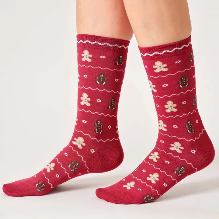 Thought Chaussettes femme Chaussettes de Noël dans un cracker bambou