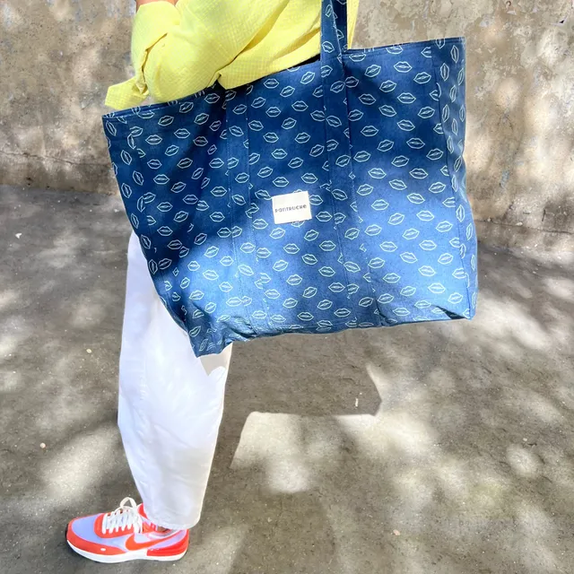PANTRUCHE Sacs Cabas Otis bouche grand cabas coton doublé