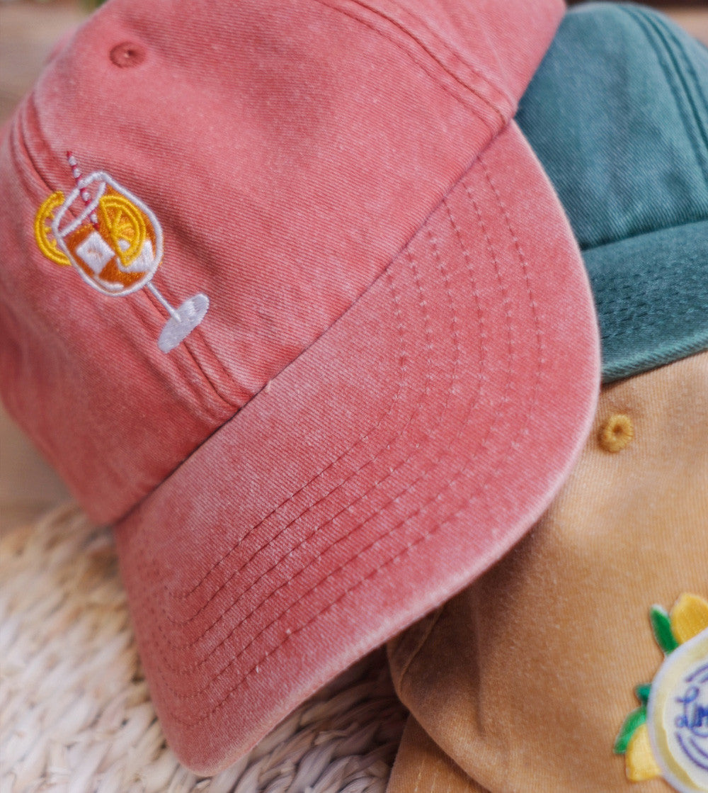 Juste Un T-shirt Casquettes Casquette Brodée Spritz pour l’apéro