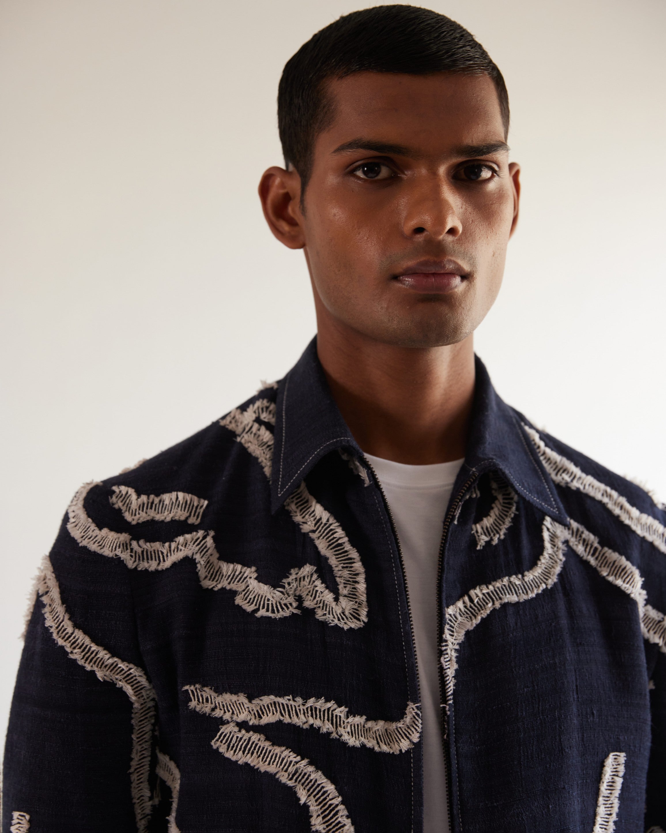 COUNTRYMADE Jackets DNA Short Jacket veste courte brodée en soie