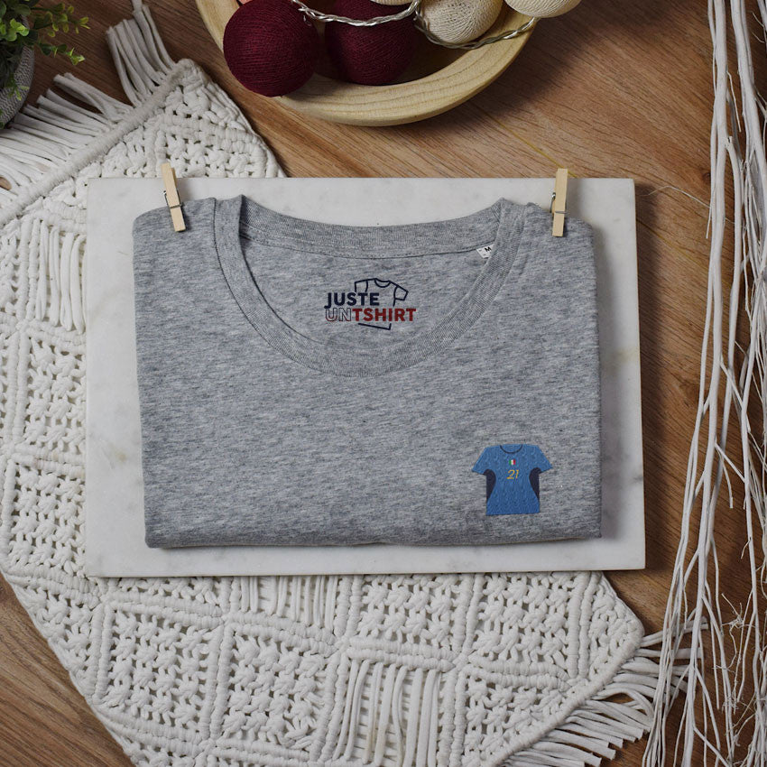 Juste Un T-shirt T-shirts Brodés Italie 2006 t-shirt blanc XS brodé