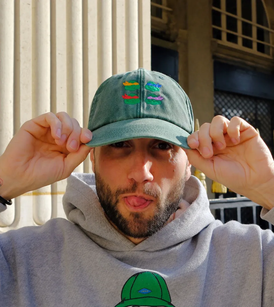 Juste Un T-shirt Casquettes Cowabunga casquette brodée vintage