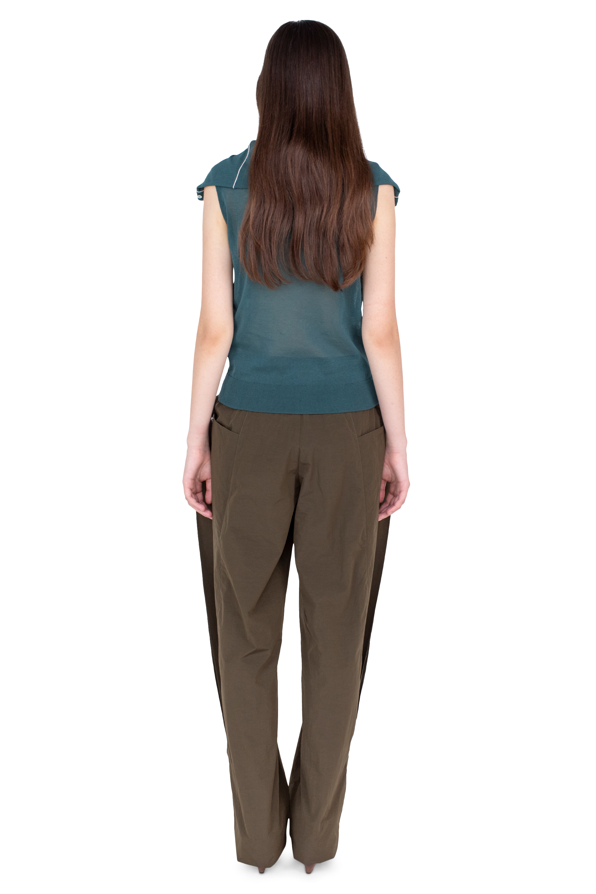 Kiko Kostadinov Knitwear KREINER Knit Roll Neck pull vert loden