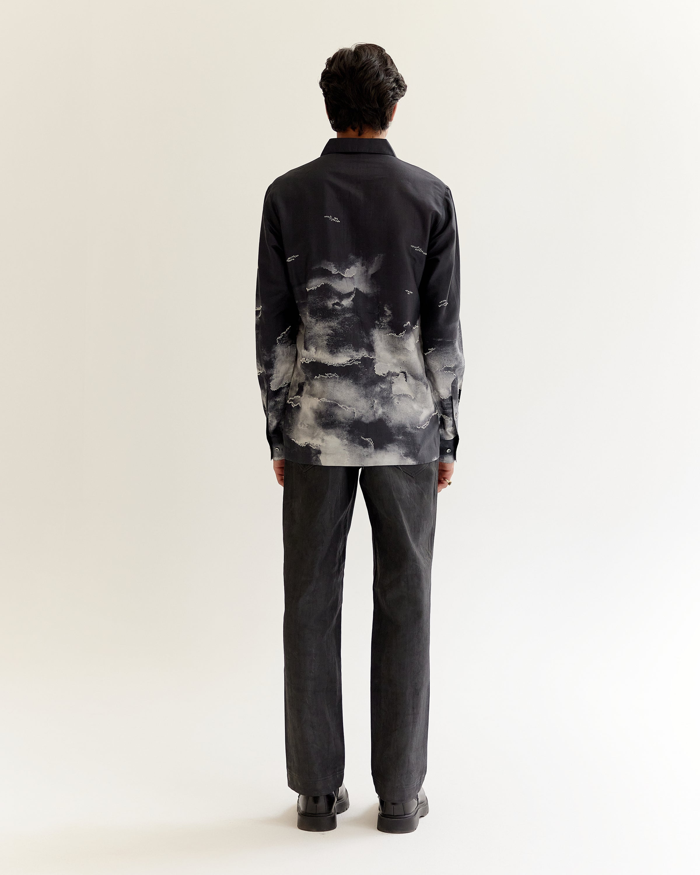 COUNTRYMADE Shirts Smoke Cloud Shirt chemise soie sur mesure