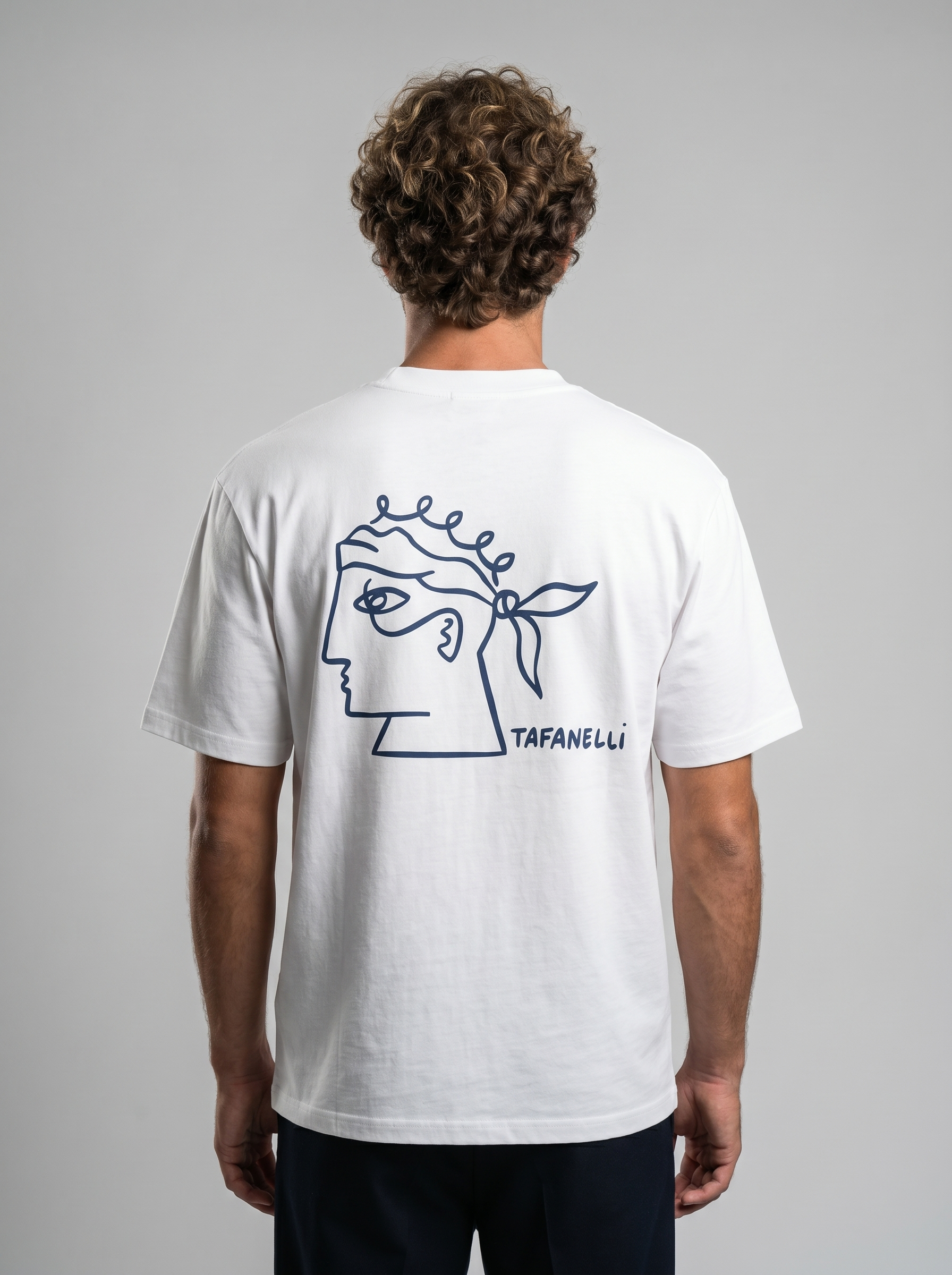 TAFANELLI T-Shirts Le Corsica t-shirt blanc
