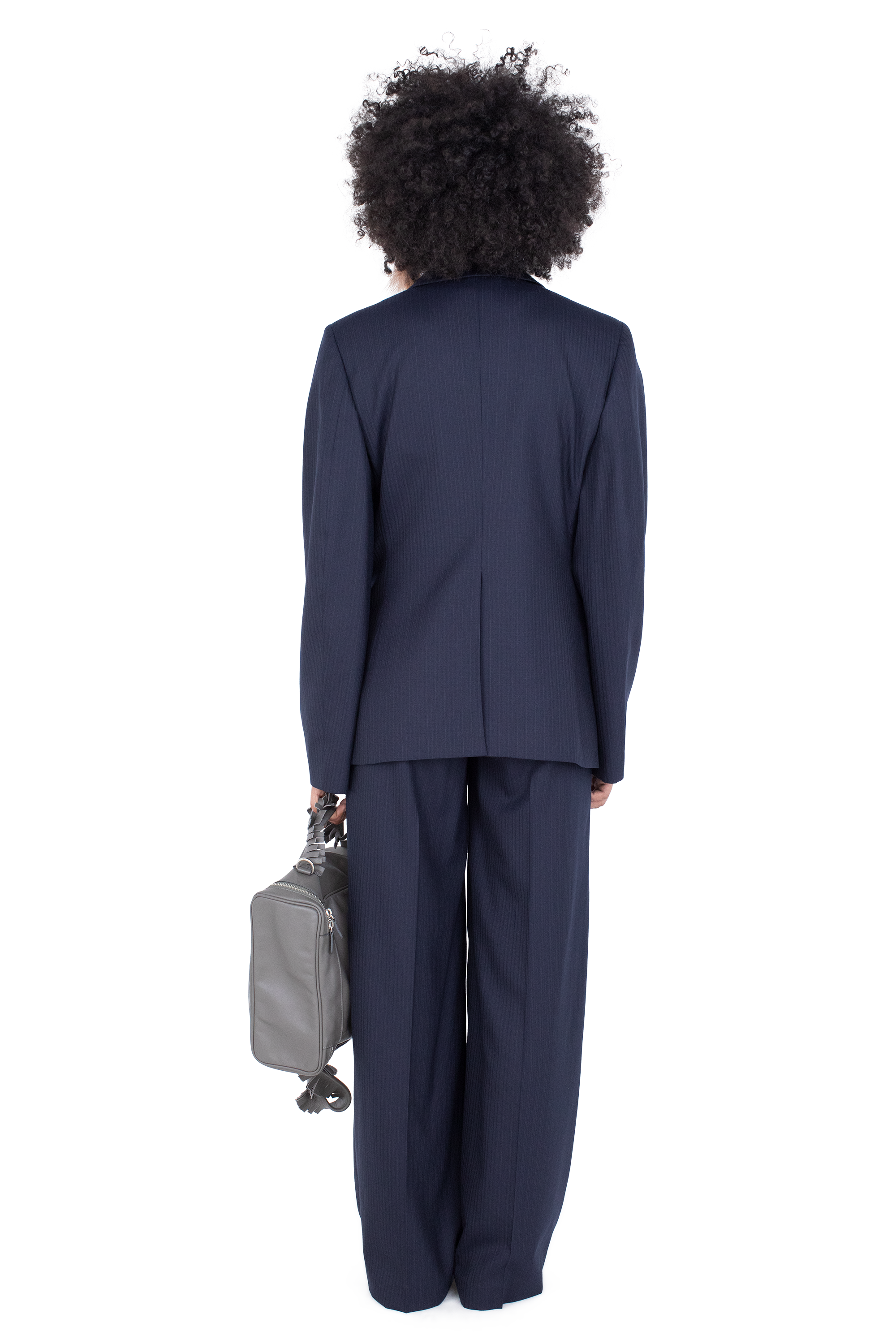Kiko Kostadinov Outerwear TRIPOLINA Tailored Jacket veste tailleur Navy en laine
