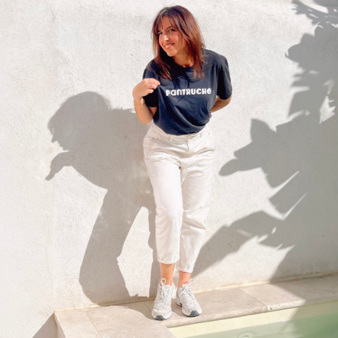 PANTRUCHE T-shirts Tshirt PANTRUCHE carbone noir en coton bio