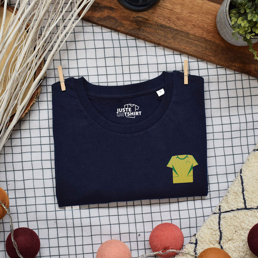 Juste Un T-shirt T-shirts Brodés Brésil 2002 t-shirt brodé foot