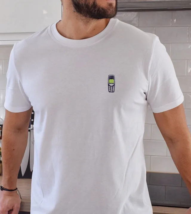 Juste Un T-shirt T-shirts Brodés 3310 t-shirt brodé incassable