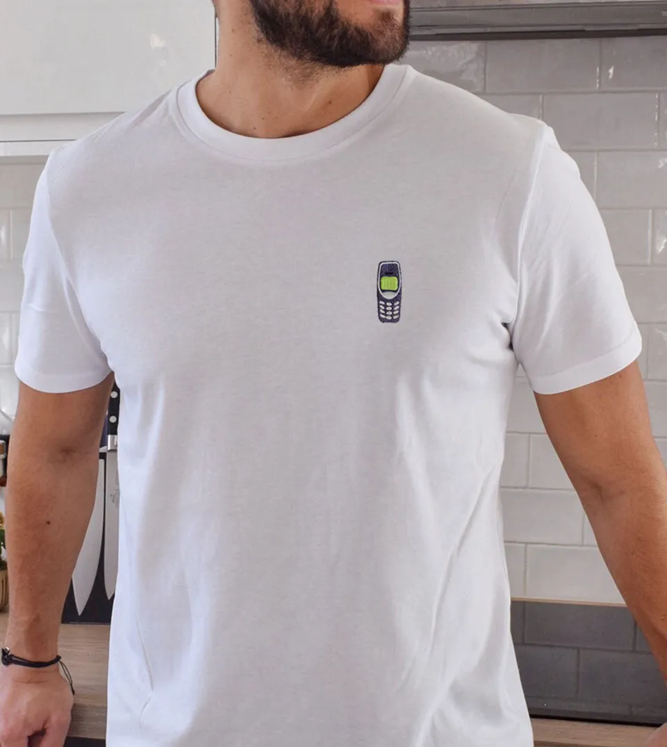 Juste Un T-shirt T-shirts Brodés 3310 t-shirt brodé incassable
