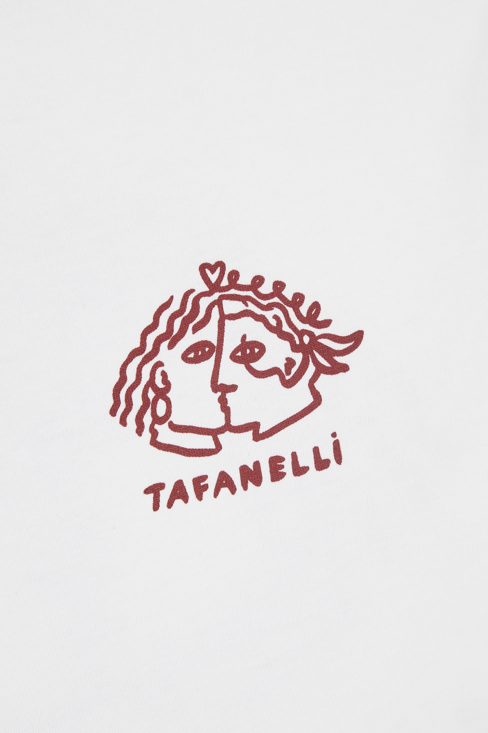 TAFANELLI T-Shirts Le Calypso T-shirt motif amour