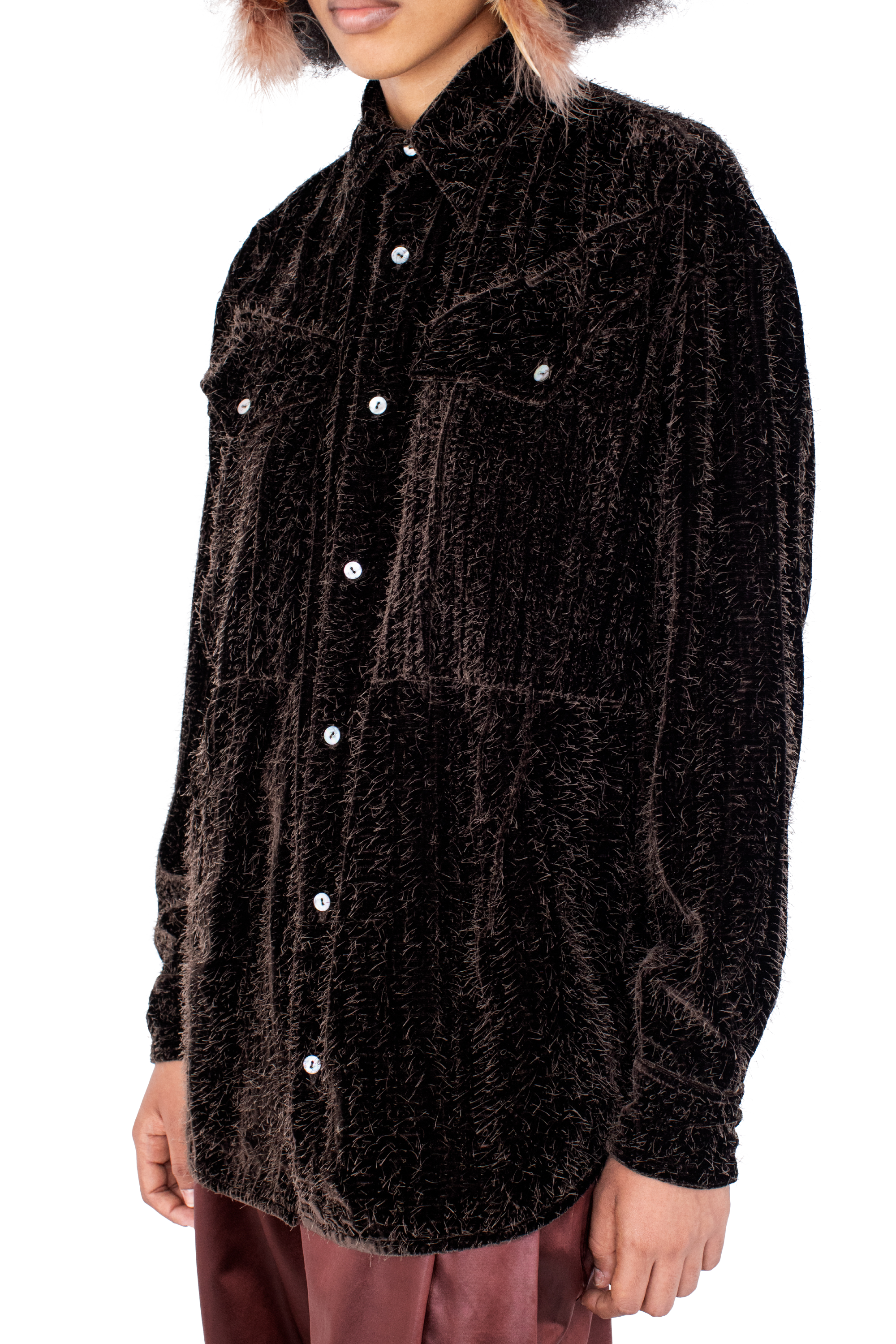 Kiko Kostadinov Shirts WEKA Shirt chemise Hickory oversize