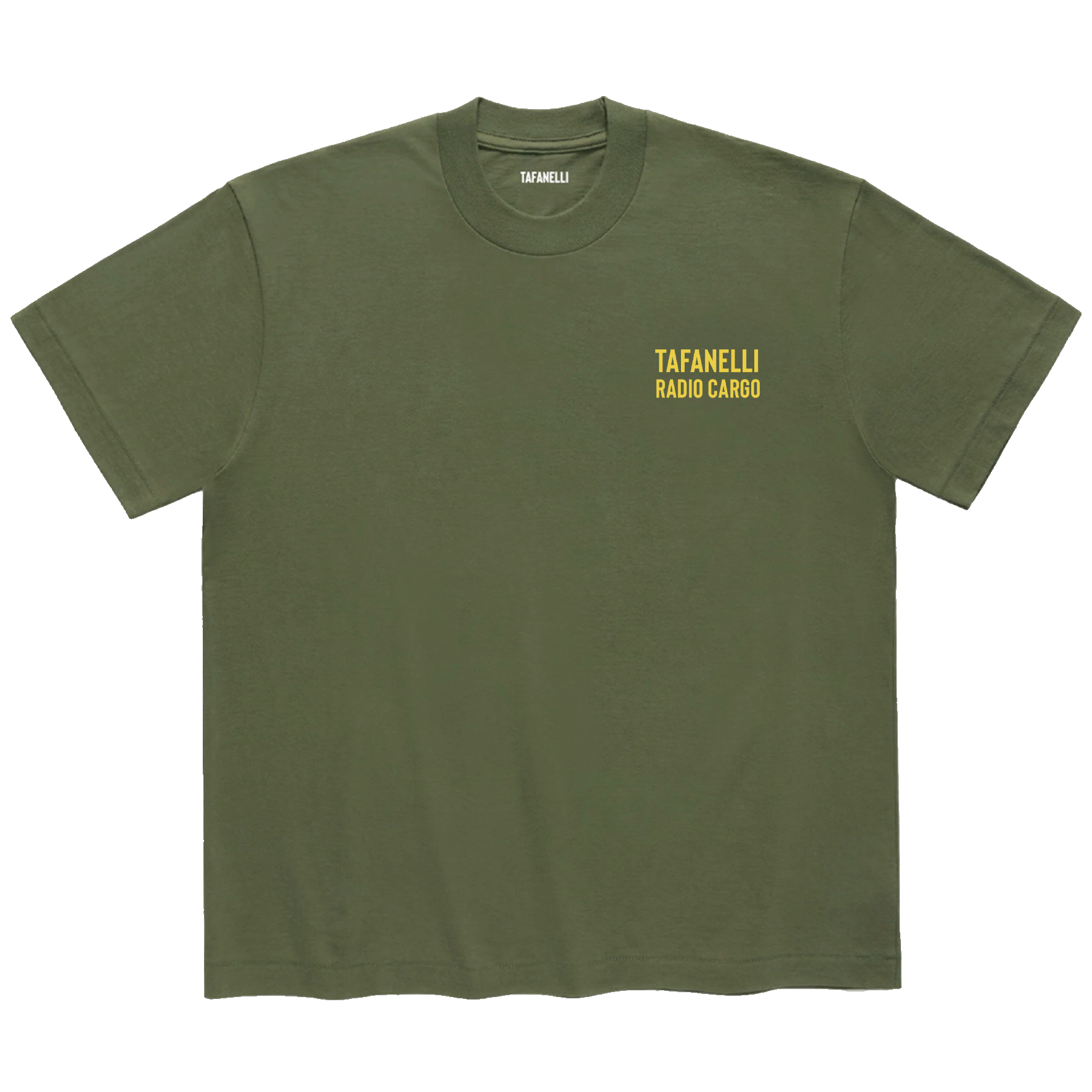 TAFANELLI T-Shirts LE CARGO t-shirt olive foncé tailles XS à XXL