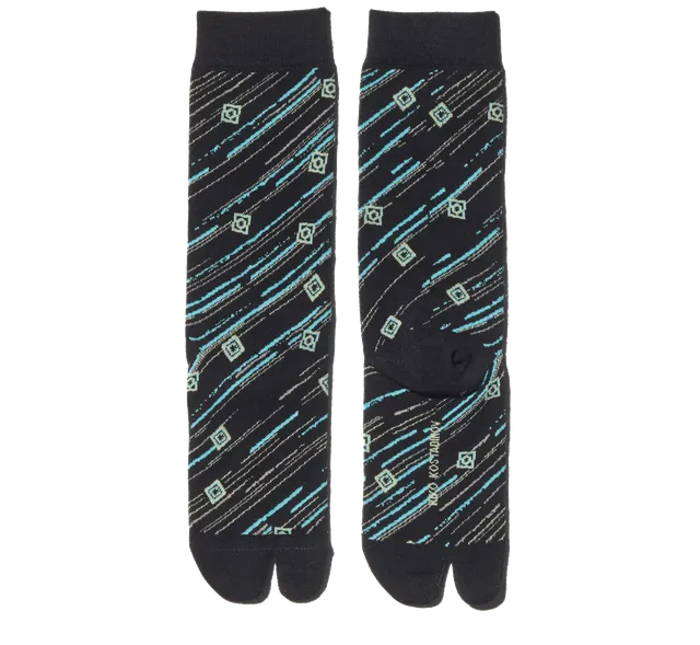 Kiko Kostadinov Accessories ANDRAS Tabi Socks chaussettes Dawn Black taille unique coton