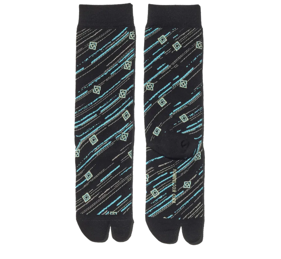 Kiko Kostadinov Accessories ANDRAS Tabi Socks chaussettes Dawn Black taille unique coton