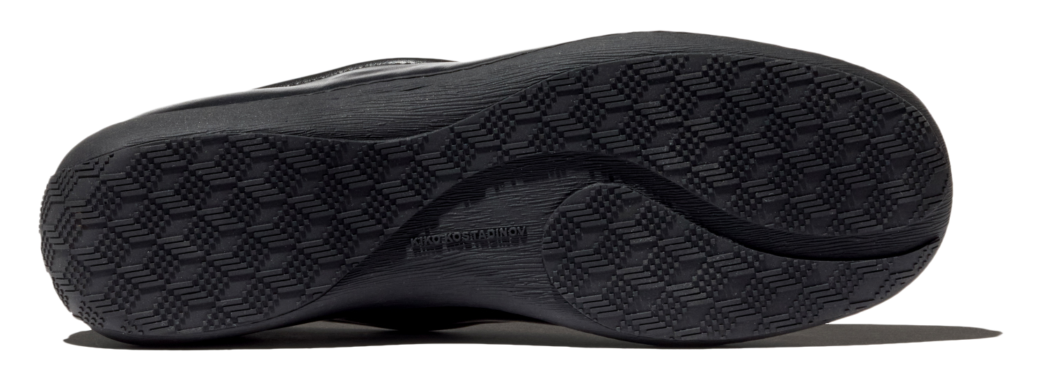 Kiko Kostadinov Shoes LAAN Loafers mocassins Black en cuir de veau