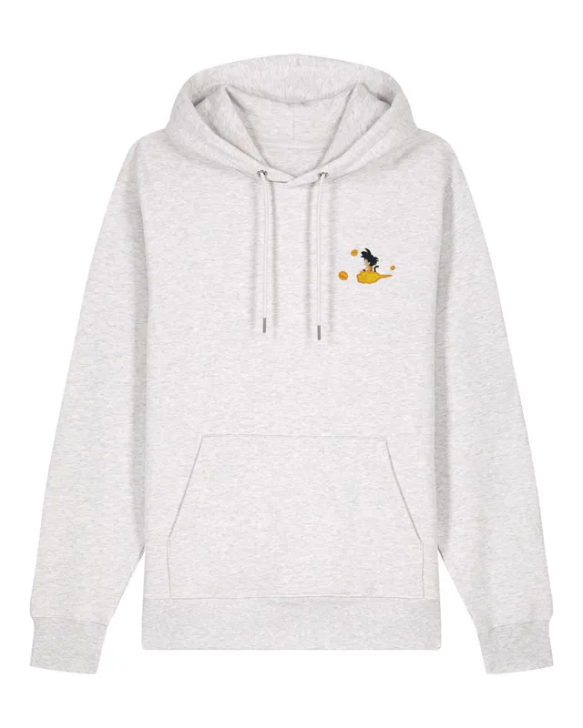 Juste Un T-shirt Sweats à Capuche Nuage sweat à capuche gris chiné