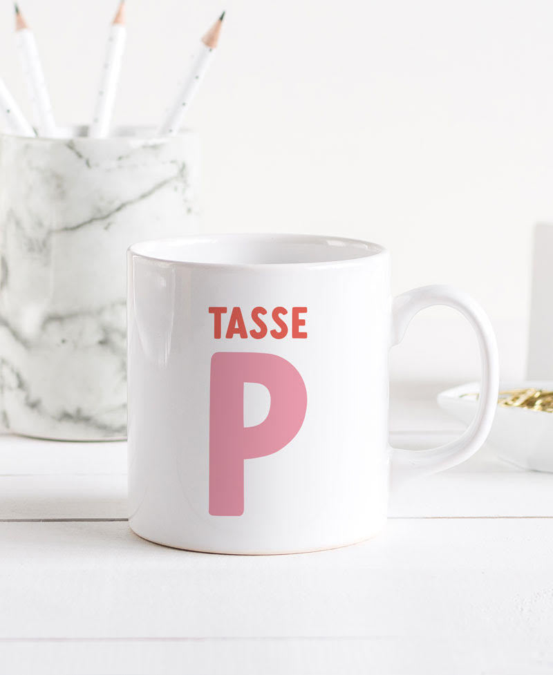 Juste Un T-shirt Mugs Tasse P mug anse cœur