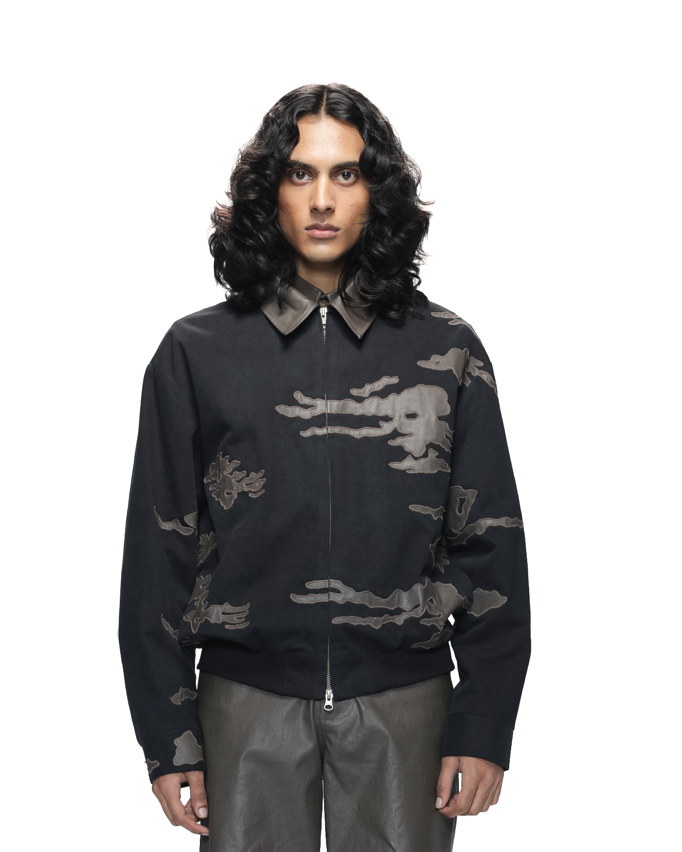 COUNTRYMADE Jackets Inferno Camo Bomber bomber camouflage en denim coton