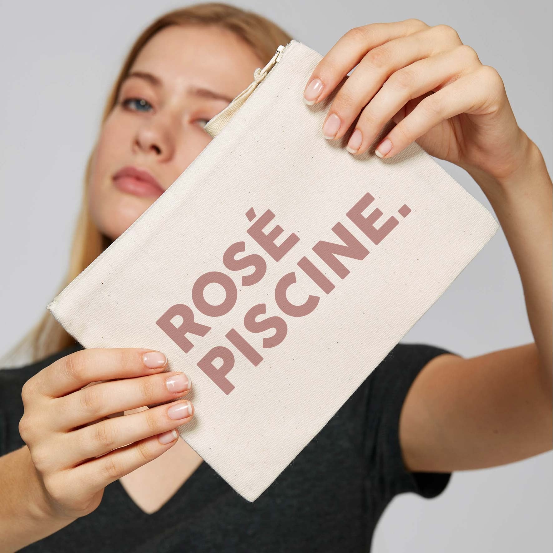 Juste Un T-shirt Pochettes Pochette Rosé piscine pour l’apéro