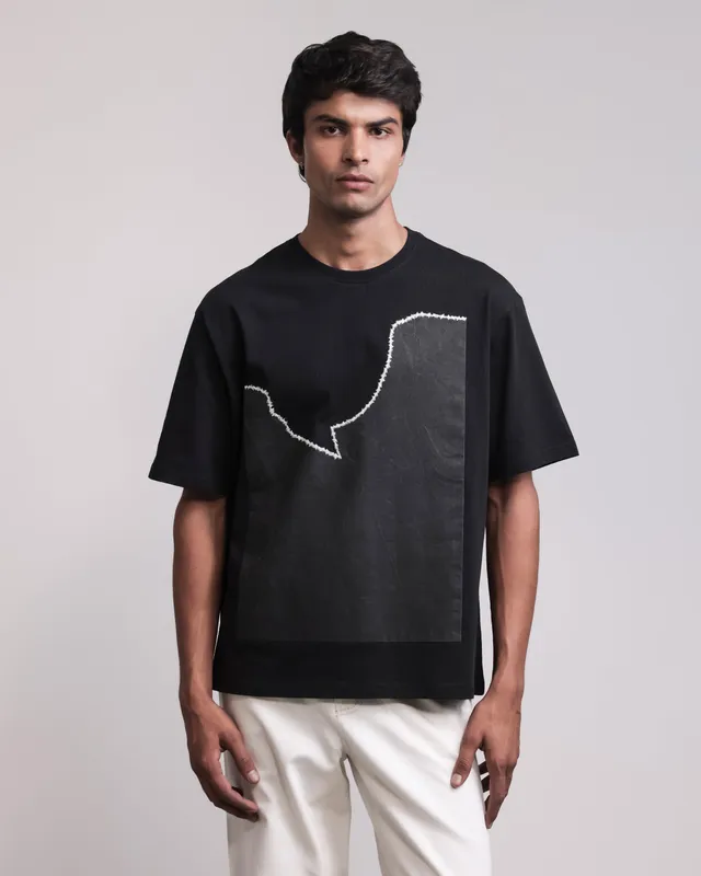 COUNTRYMADE T-shirts Broken Mirror T-shirt t-shirt noir en coton