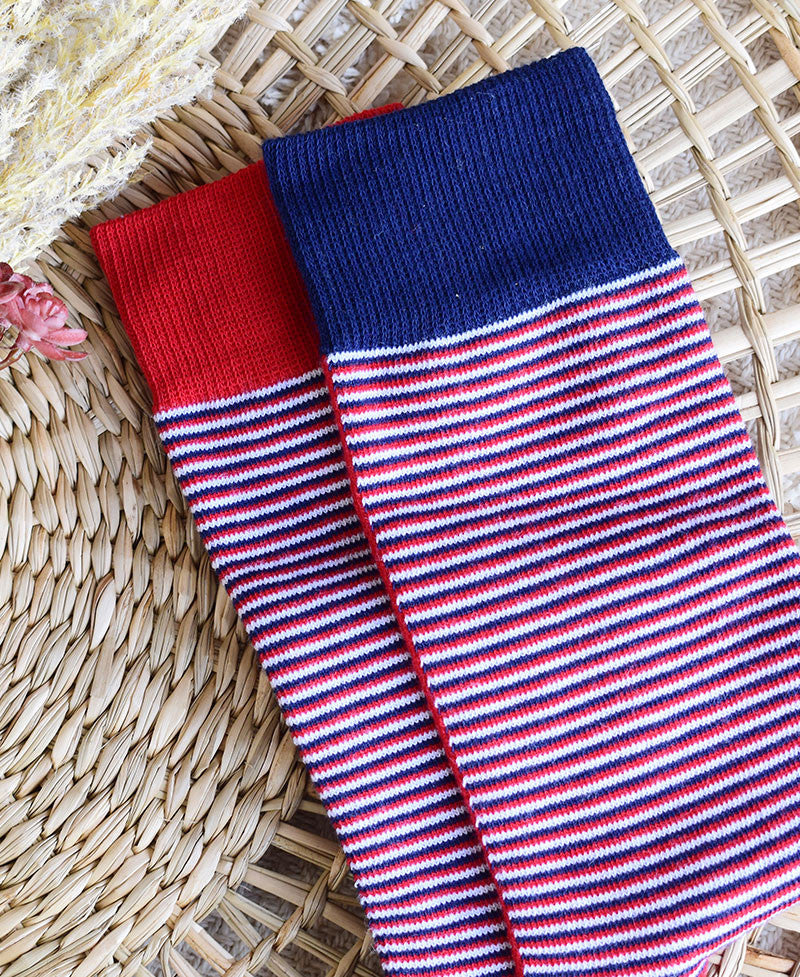 Juste Un T-shirt Chaussettes x Socksocket Les Nicolas chaussettes 36/40 tricotées en France