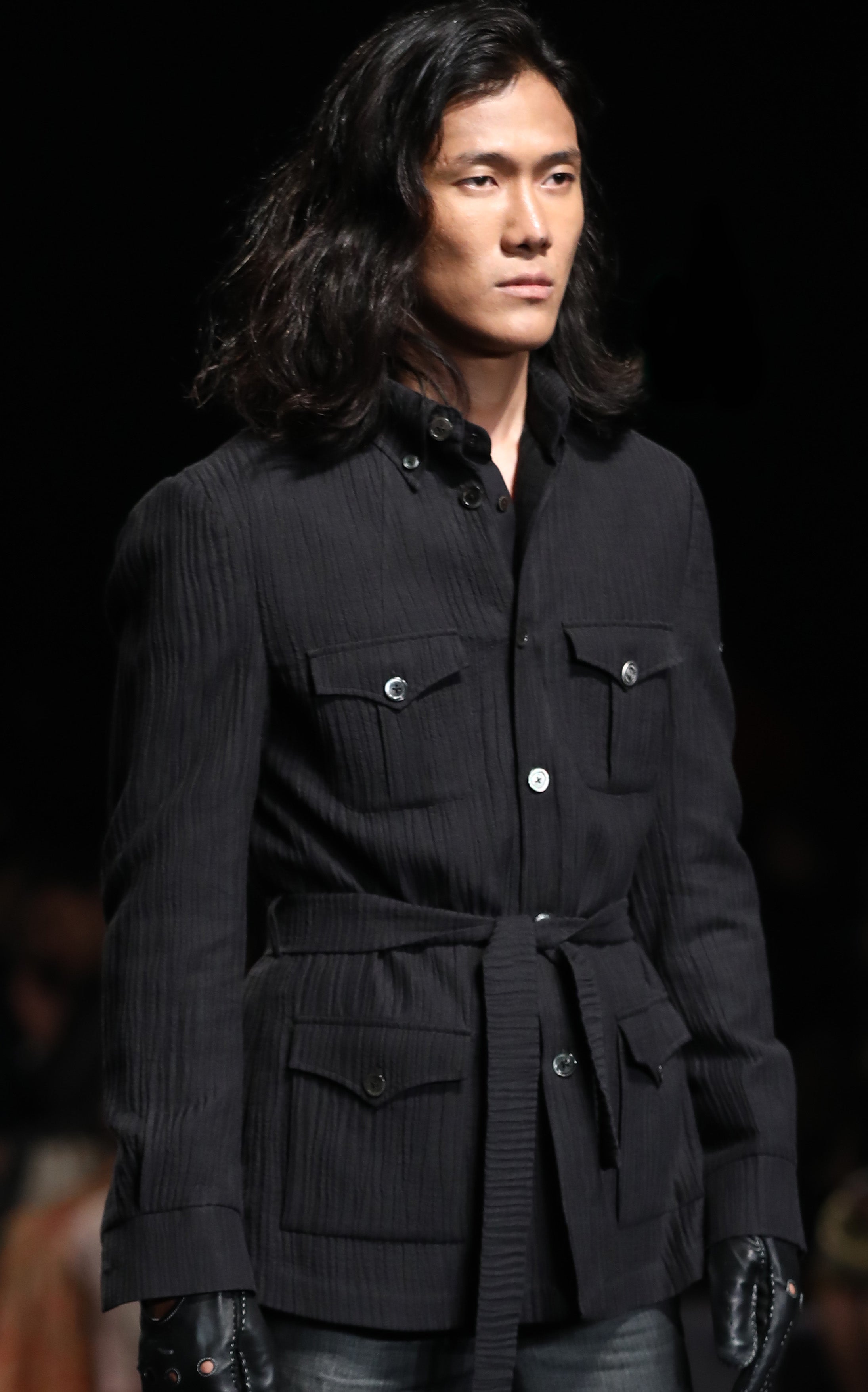 COUNTRYMADE Jackets Uniform Safari Jacket veste safari noire