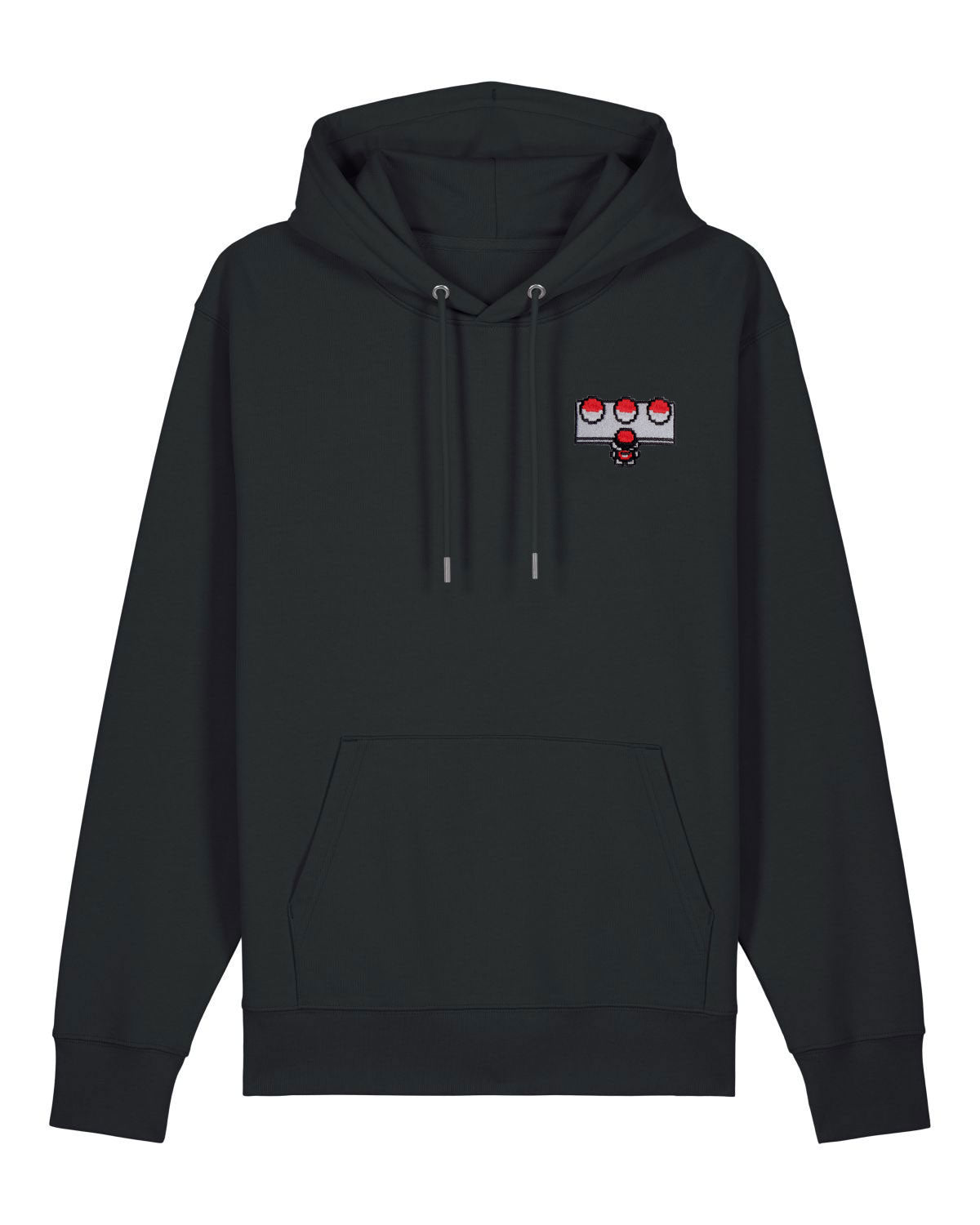 Juste Un T-shirt Sweats à Capuche Starter Pokemon sweat brodé coton bio