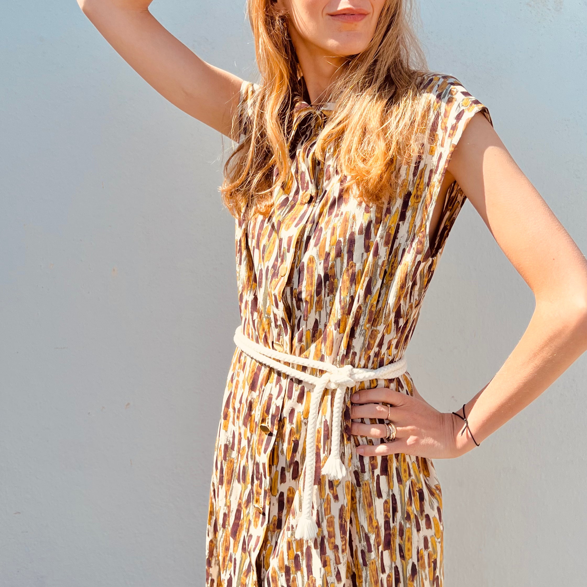 PANTRUCHE Robes PÉNÉLOPE robe longue Batik multicolore