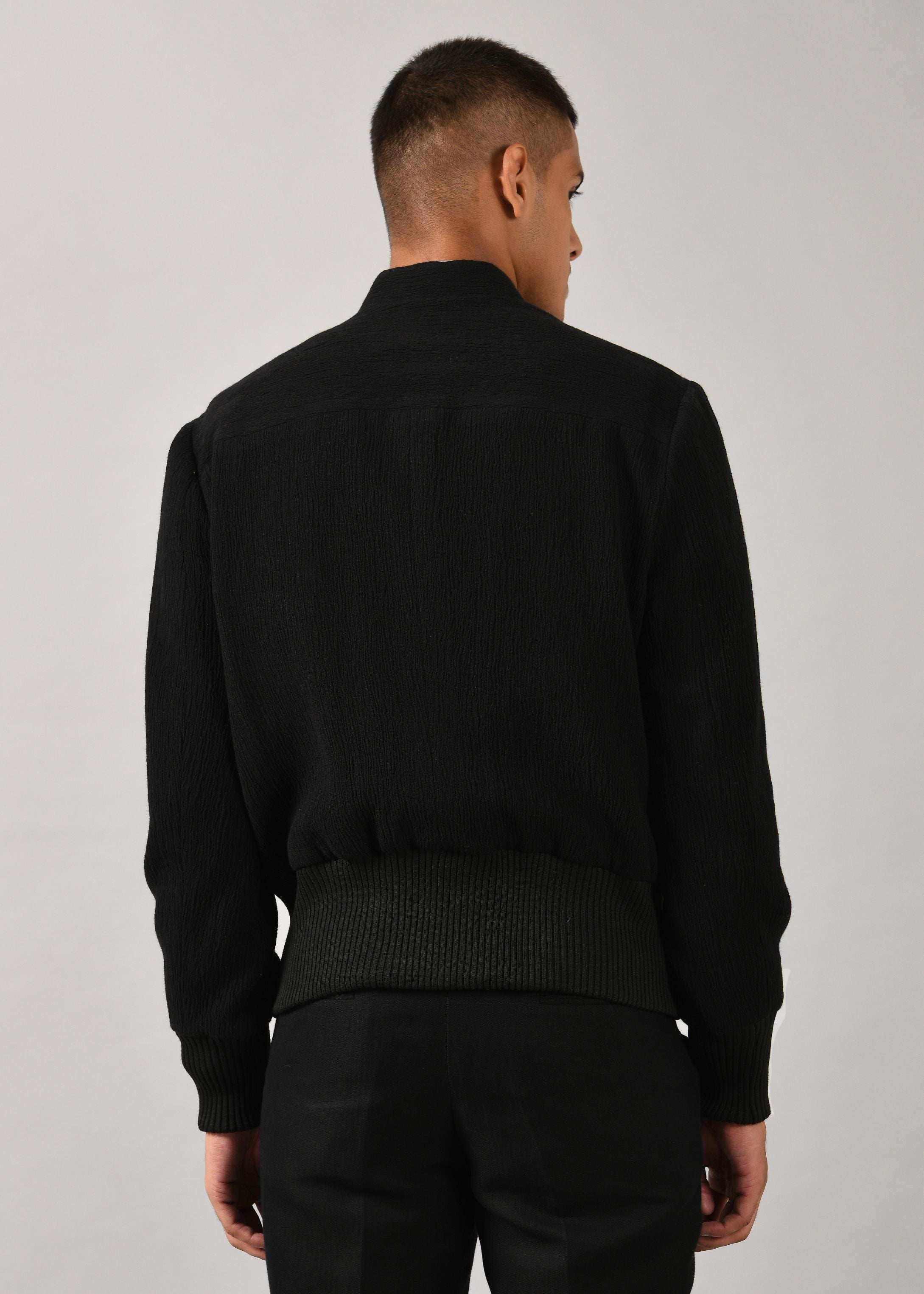 COUNTRYMADE Band of Brothers Morse Code Bomber Jacket bomber noir brodé