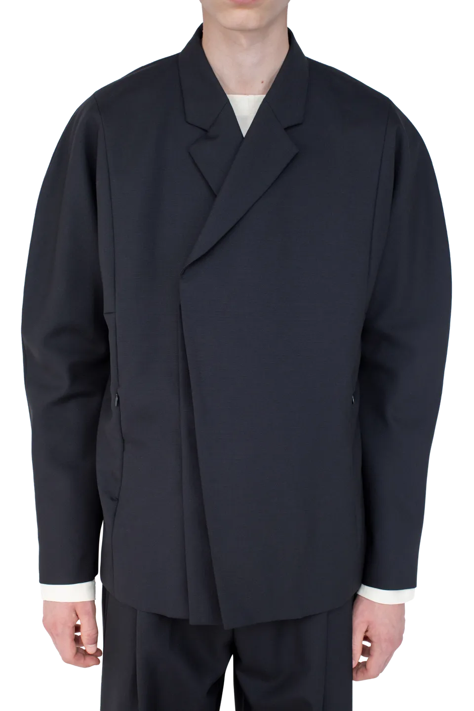 Kiko Kostadinov Outerwear VAALS Tailored Blazer Space Black 44 laine mohair