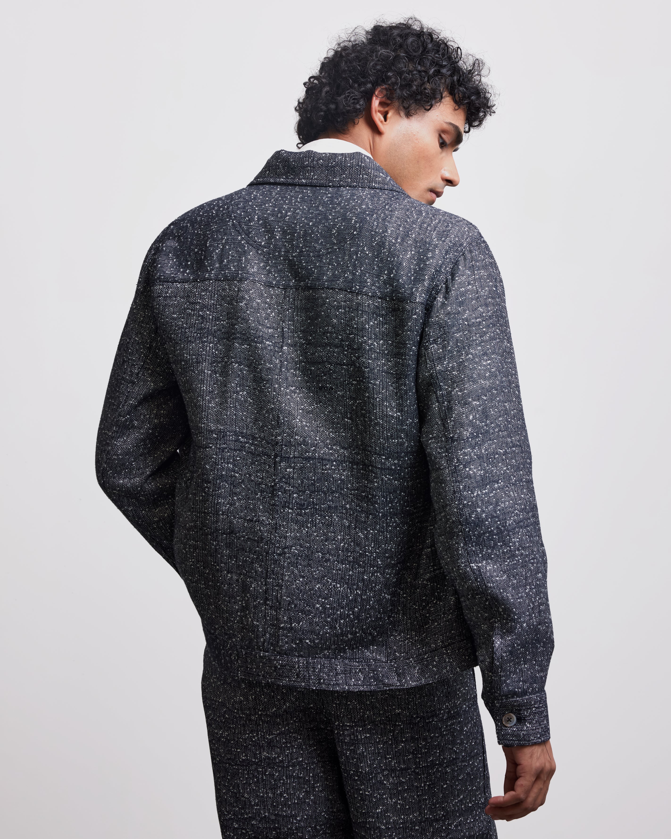 COUNTRYMADE Jackets PRESENCE ABSENCE HANDLOOM JACKET veste en soie