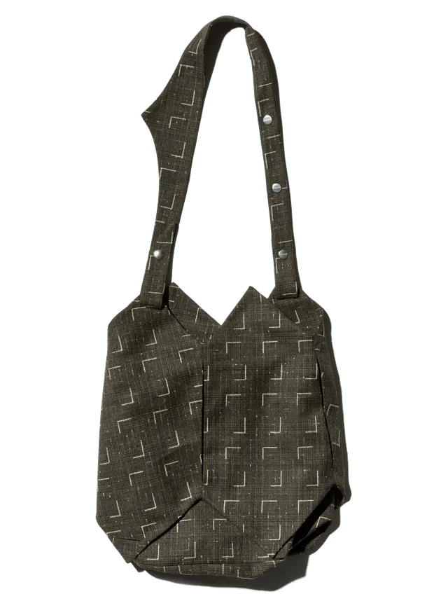 Kiko Kostadinov Bags KALEIDOSCOPE Bag sac bandoulière Off Black / Chalk