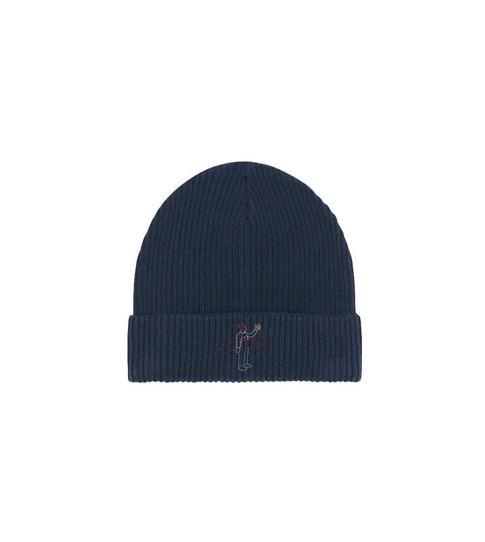 Juste Un T-shirt Bonnets Bonnet Brodé Snowbeer bonnet apéro