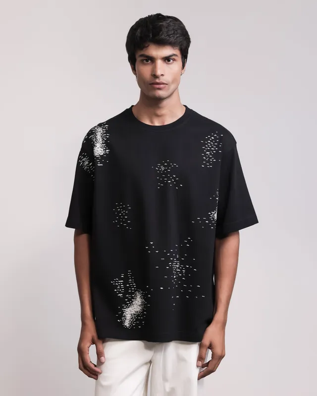 COUNTRYMADE T-shirts Trail Drift T-shirt noir en coton