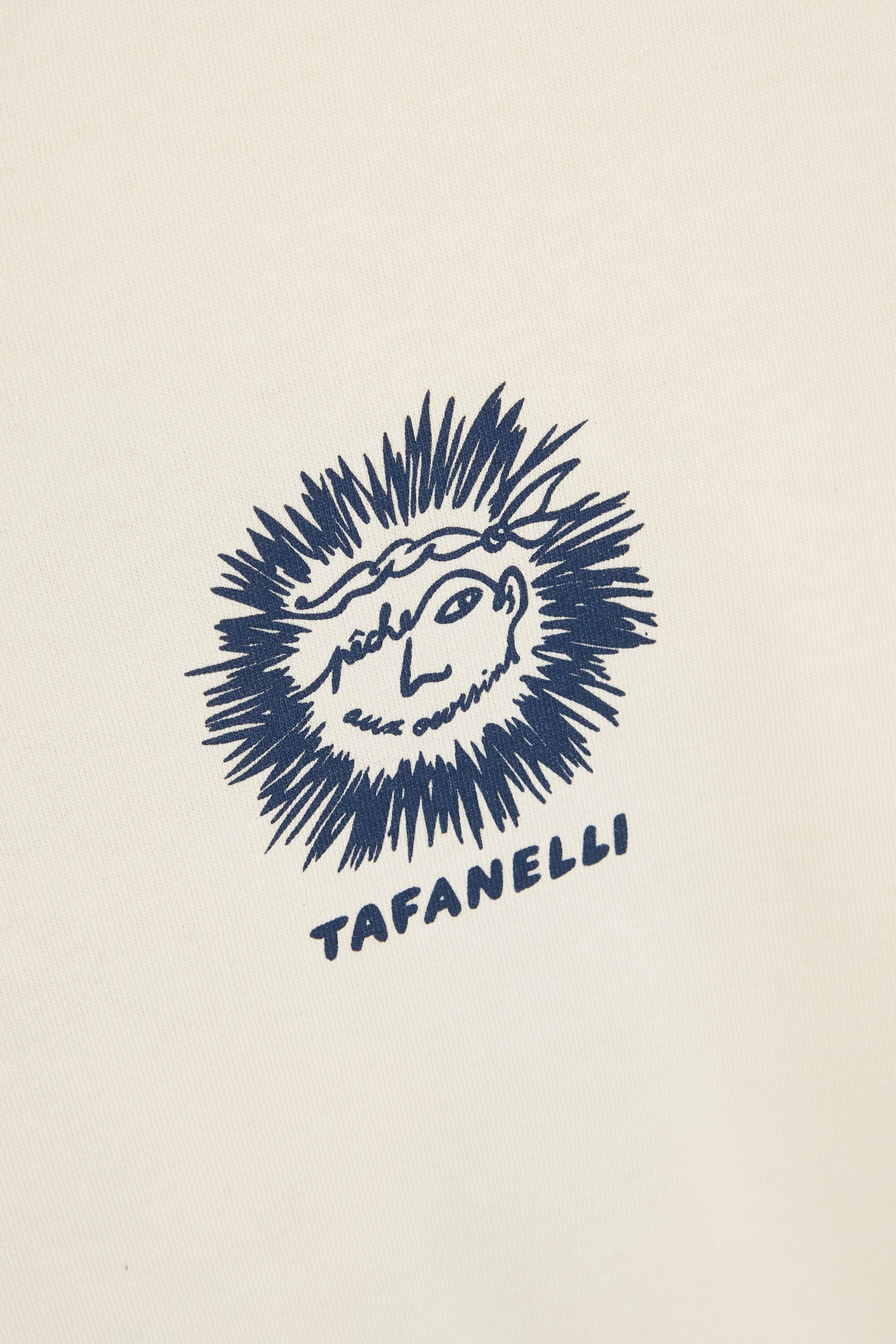 TAFANELLI T-Shirts LA PÊCHE AUX OURSINS | 1755 t-shirt écru limité 30 pièces