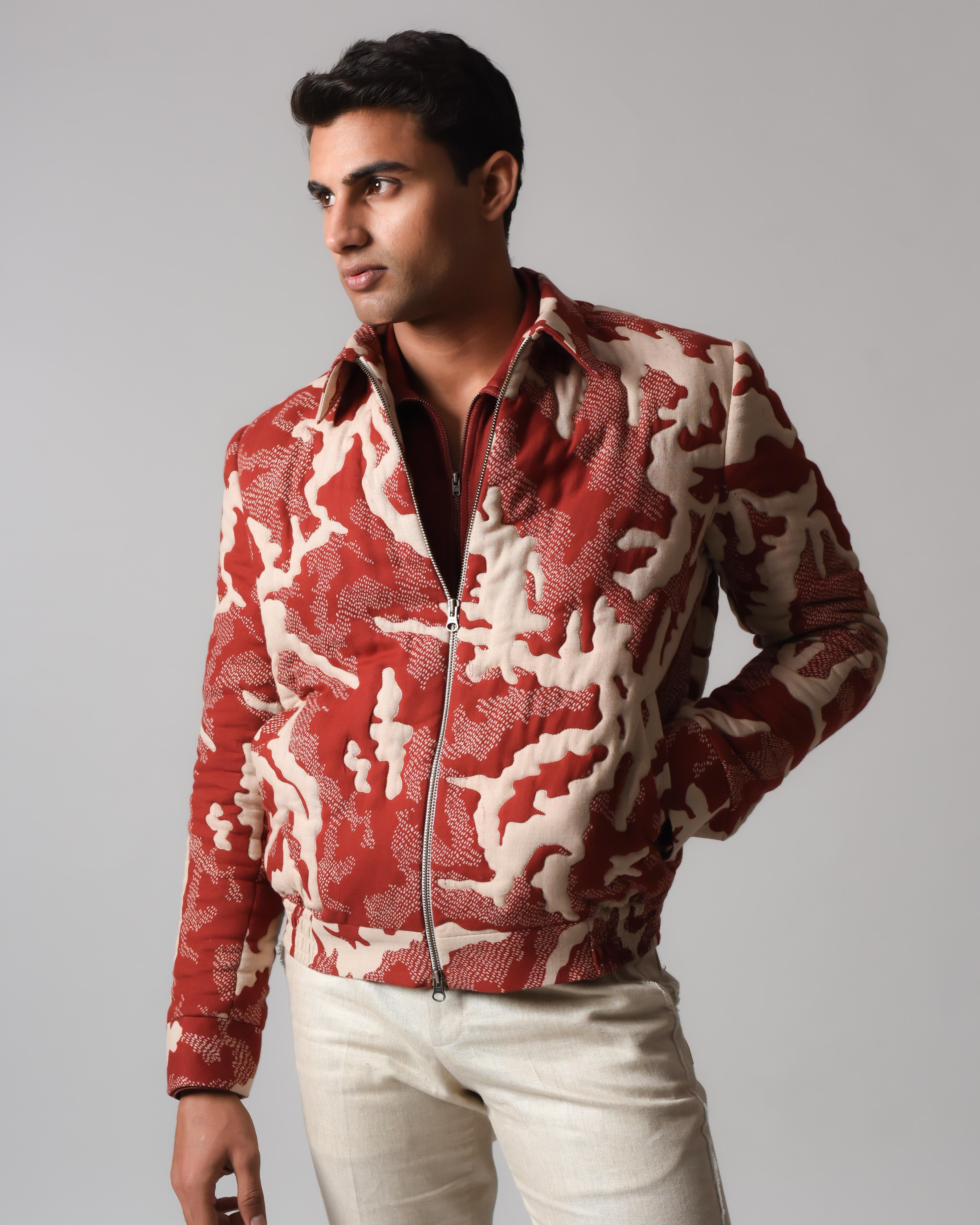COUNTRYMADE Shadow of Memory Hand-Quilted Camouflage Shadow Jacket veste coton
