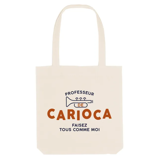 Juste Un T-shirt Tote Bags Professeur de Carioca tote bag