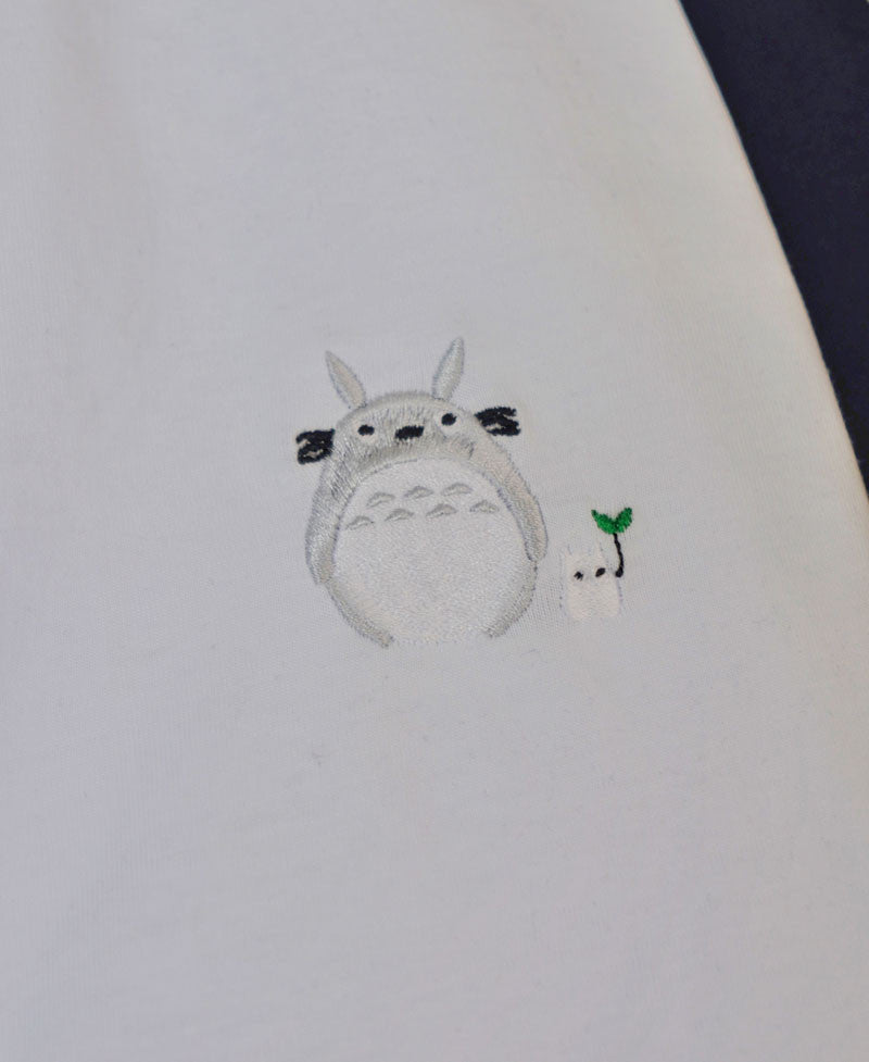 Juste Un T-shirt T-shirts Brodés Totoro t-shirt brodé