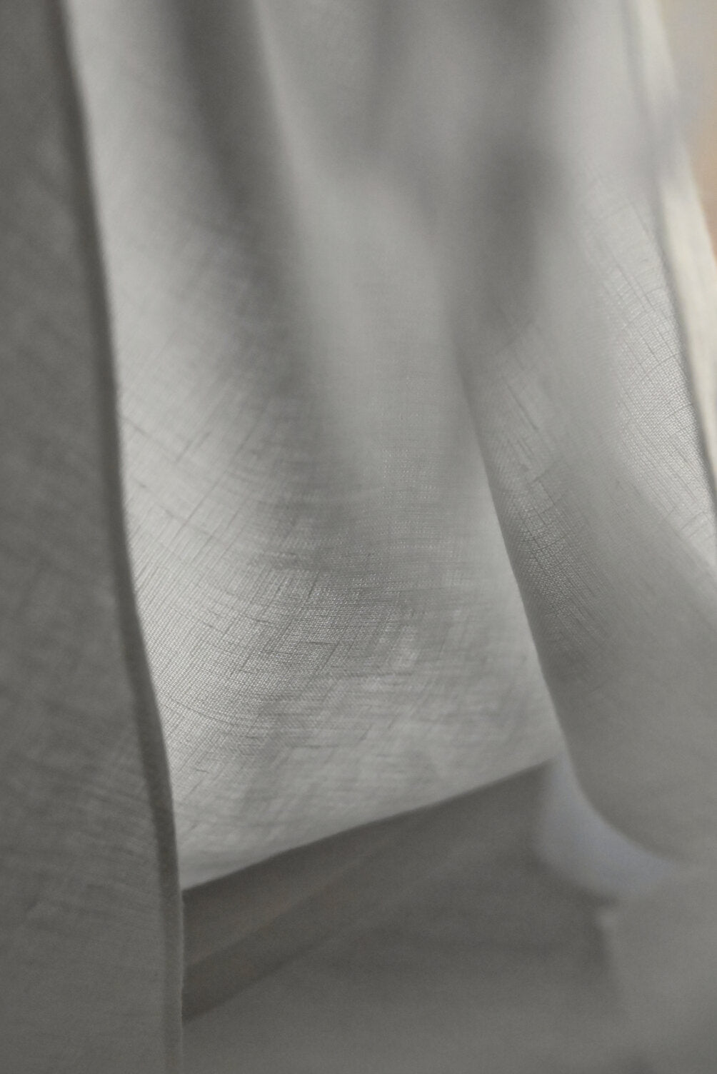Laumė linen Home Edit nappe ronde en lin bleu profond 120 cm