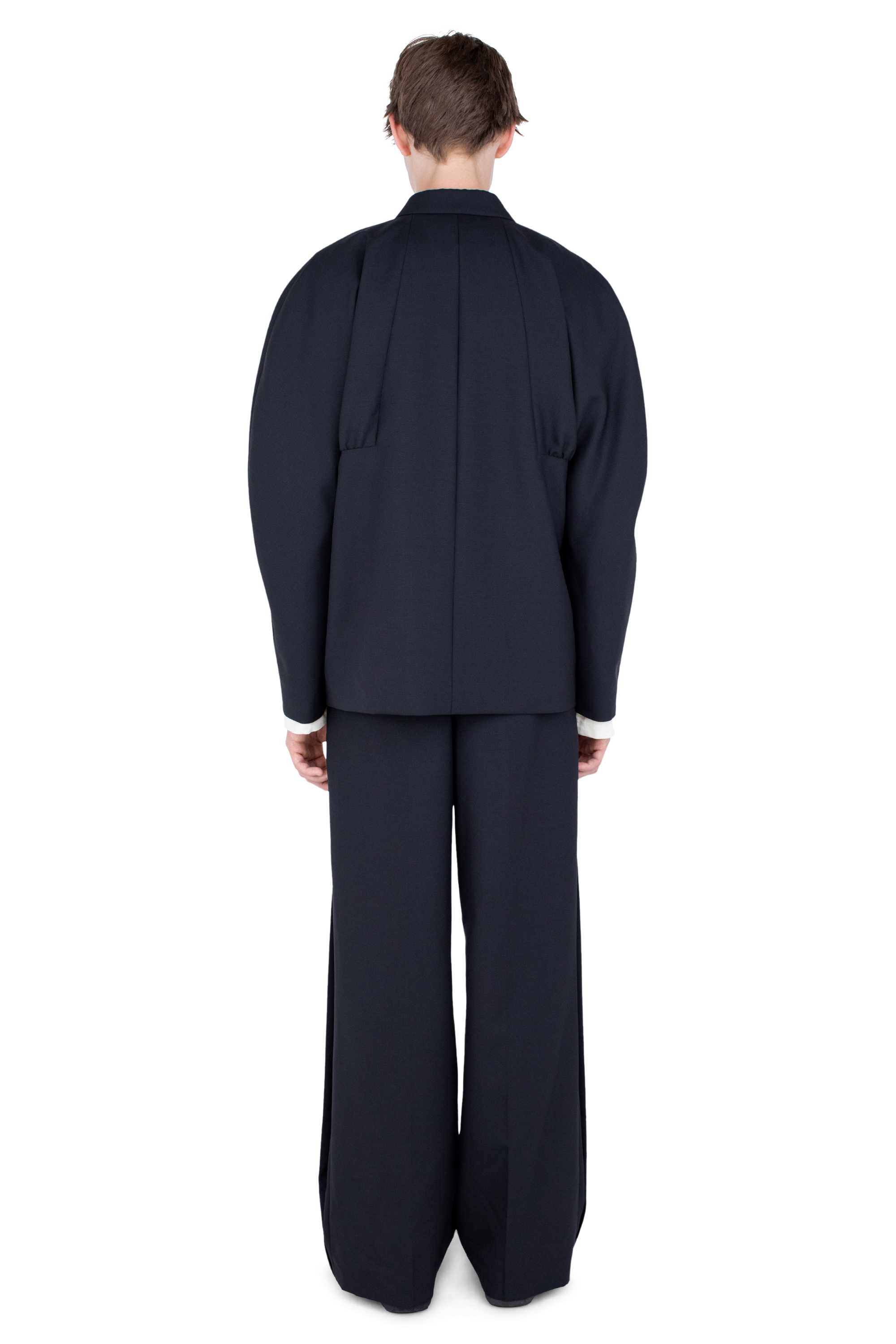 Kiko Kostadinov Outerwear VAALS Tailored Blazer Space Black 44 laine mohair