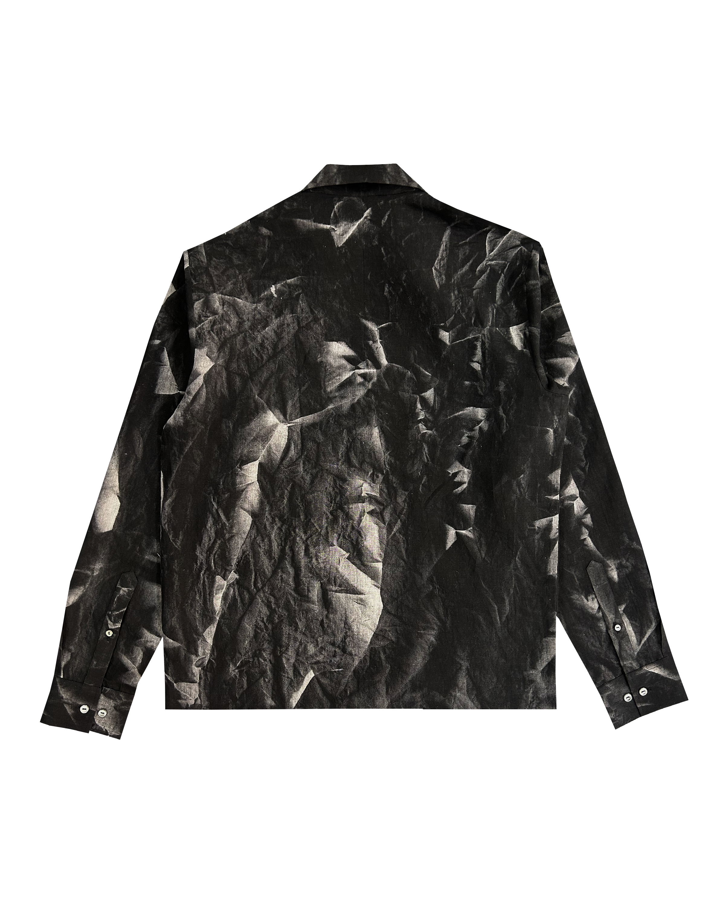 COUNTRYMADE Shirts Reflection Zipper Short Shirt chemise XS sur commande batik