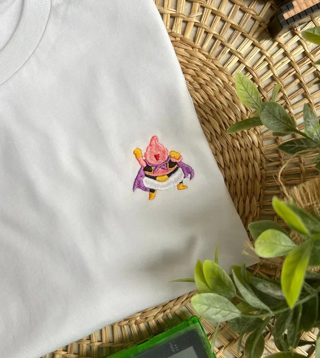 Juste Un T-shirt T-shirts Enfants Buu t-shirt brodé enfant