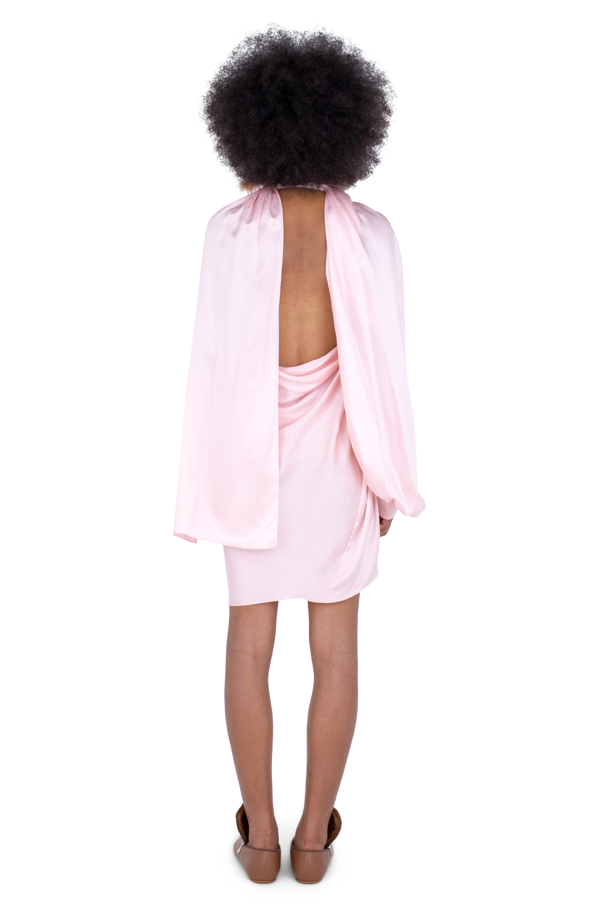 Kiko Kostadinov Dresses CASPIAN Dress robe Prism Pink soie