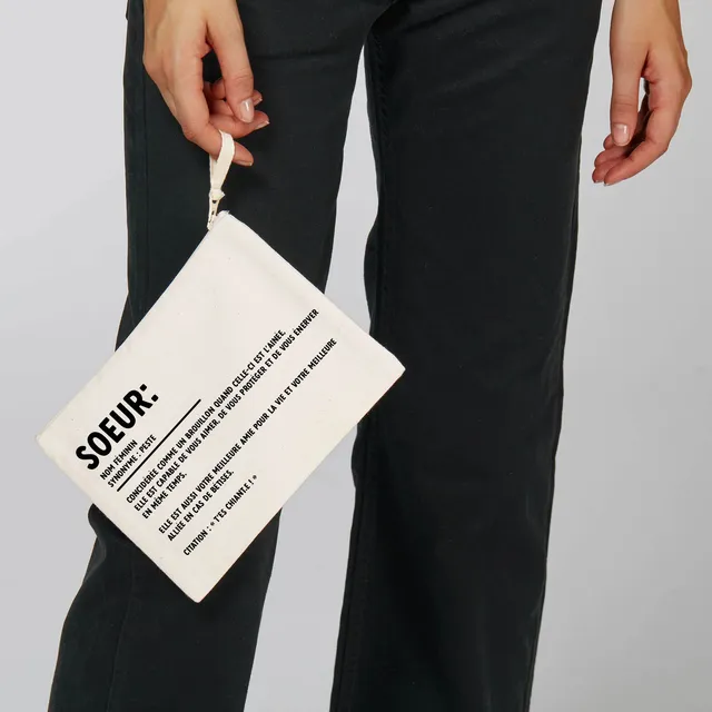Juste Un T-shirt Pochettes Définition Soeur pochette