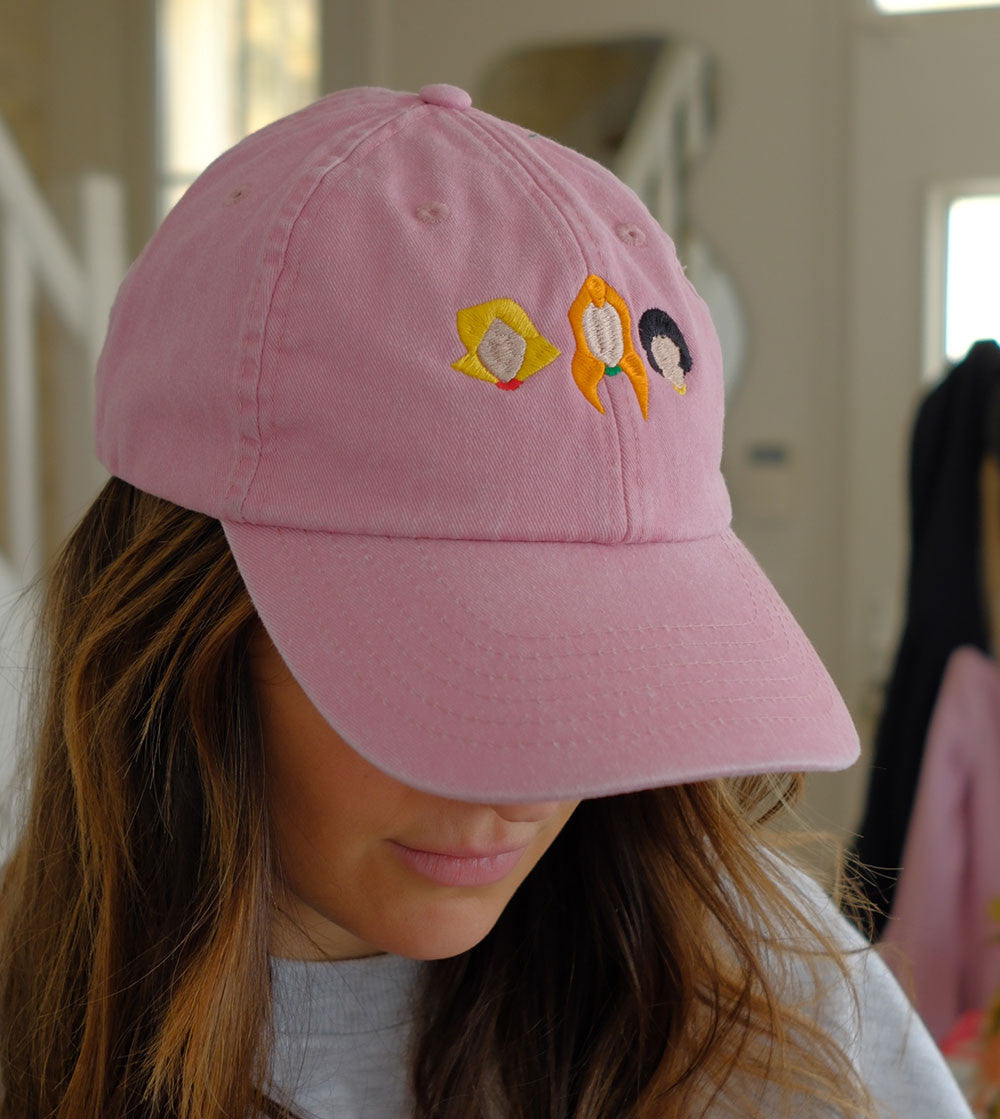 Juste Un T-shirt Casquettes Totally Spies casquette brodée orange vintage