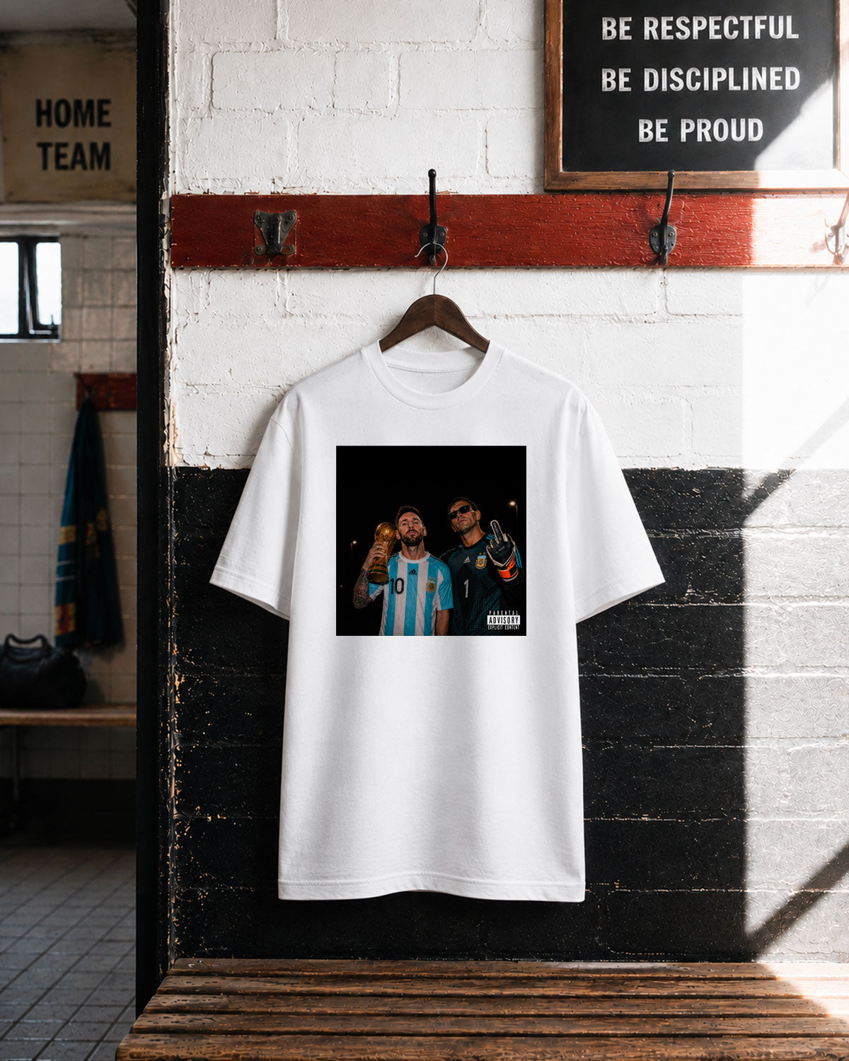 Juste Un T-shirt T-shirts Imprimés Coupe du Monde 2026 - Argentine t-shirt blanc