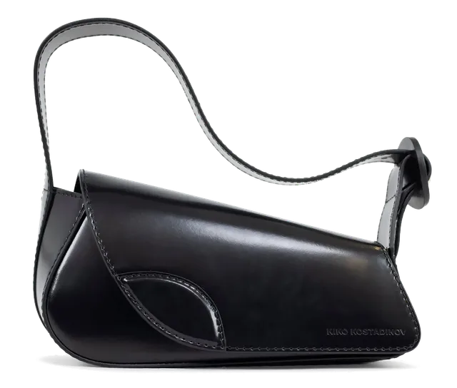 Kiko Kostadinov Bags TRIVIA Bag sac noir cuir