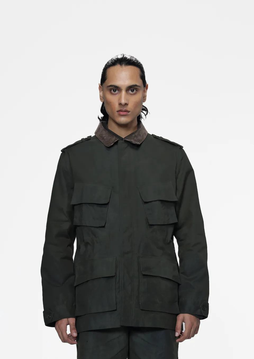 COUNTRYMADE Jackets Military Waxed Field Jacket veste en toile cirée